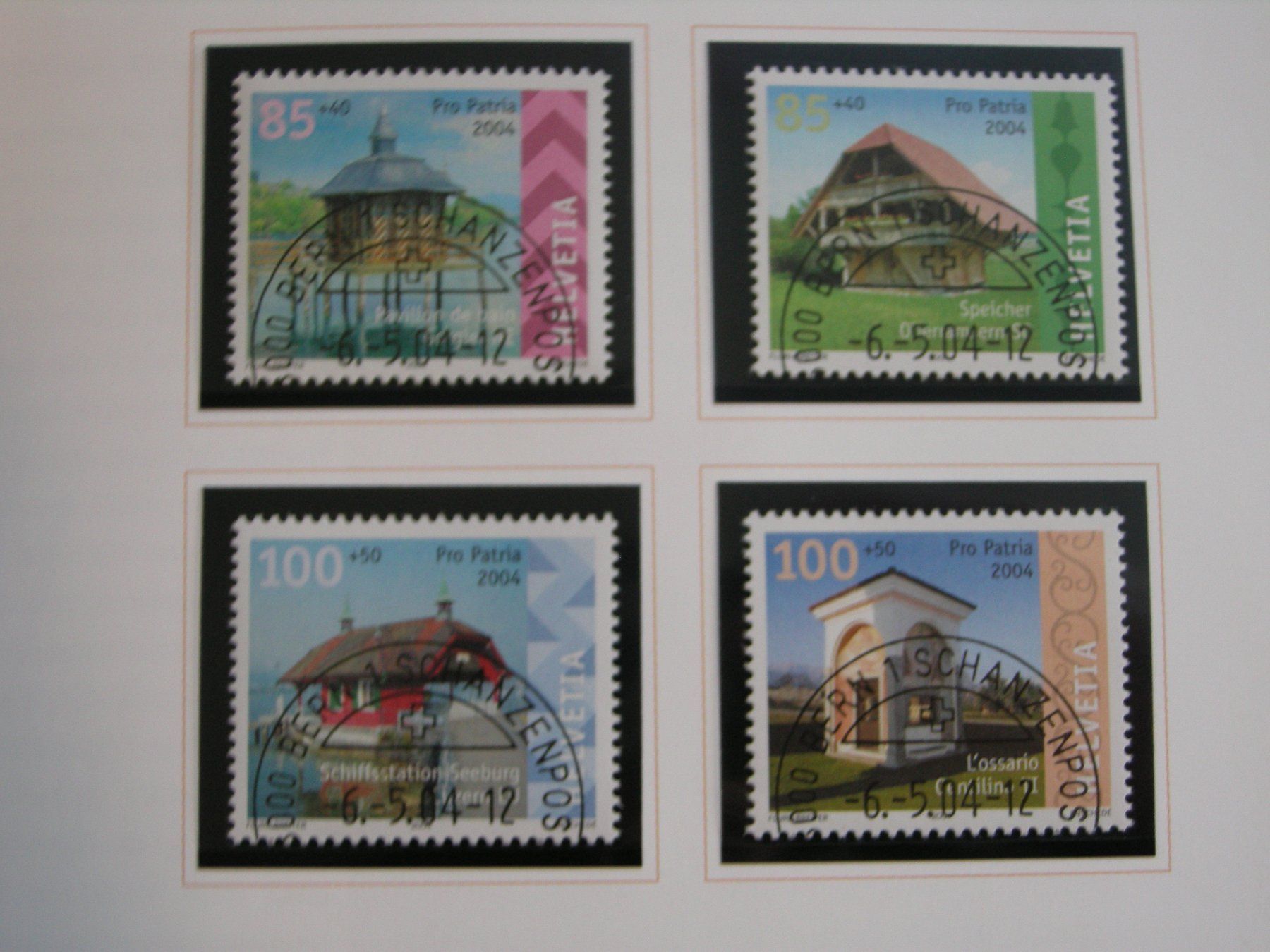 Alle Briefmarken: 2004, 2 JAHRESBÜCHER POSTPREIS 118.00, POSTFRISCH+GESTEMPELT – Gebraucht aus Rüti ZH von jupi1945 2