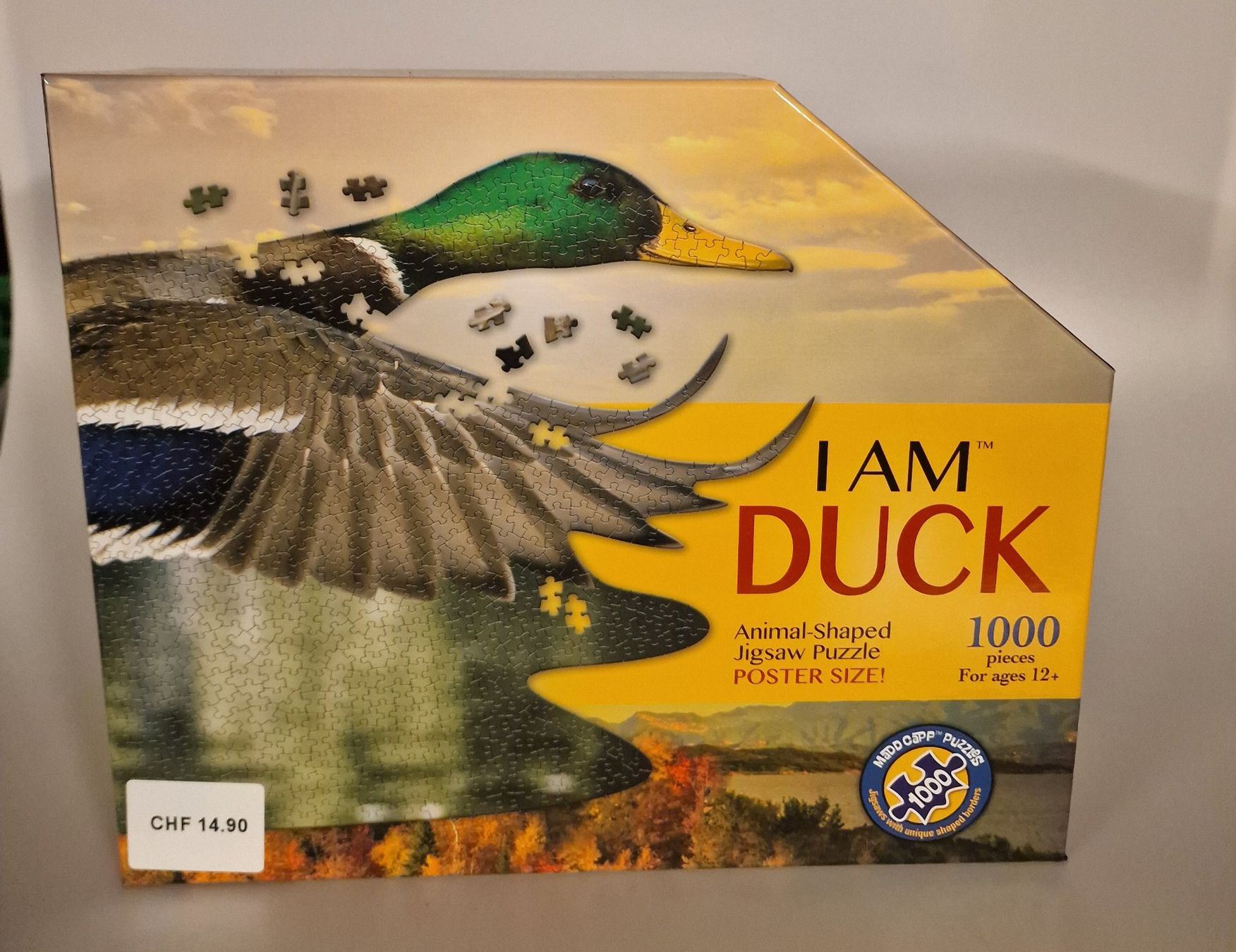 Puzzle: I AM DUCK Puzzle, 1000 Teile Neu – Nuovo e nell'imballaggio originale da Oberuzwil venduto da aseinkaufswelt