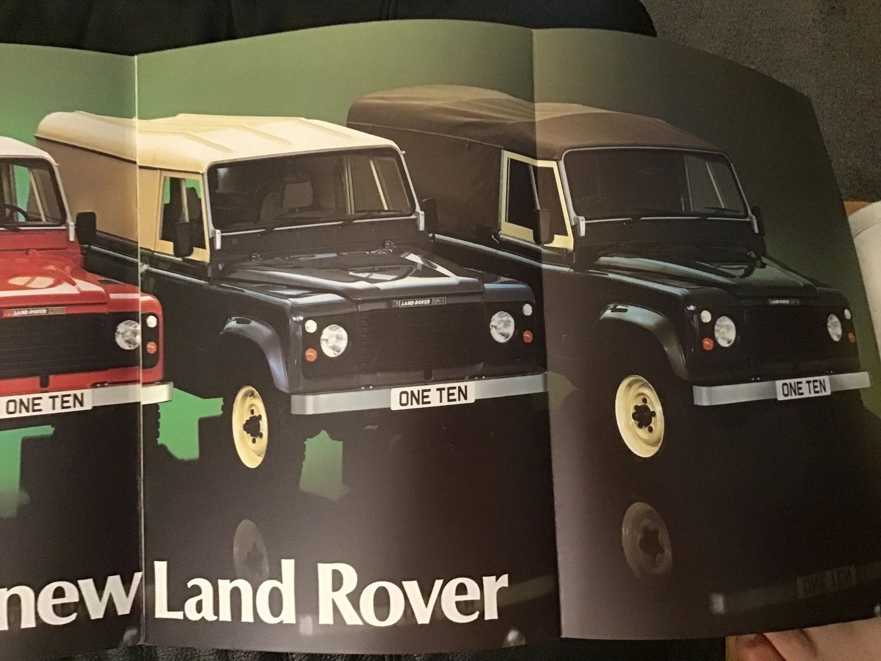 Land Rover Documenti: Land Rover 110 Verkaufsprospekt – Usato da Scherzingen venduto da Starseller62 2