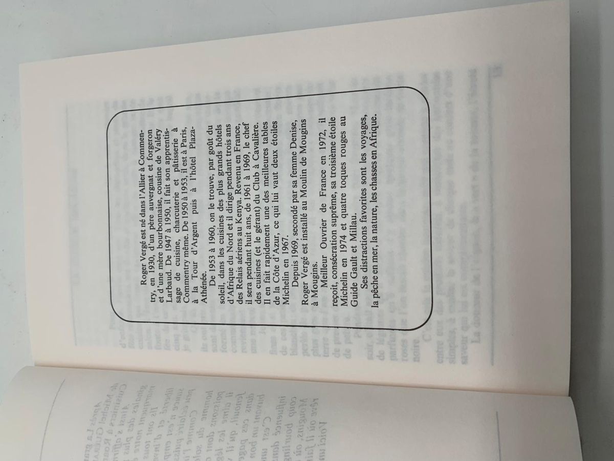 Libri: Les recettes originales: Roger Verge – Nuovo e nell'imballaggio originale da Châtel-St-Denis venduto da jay68 5
