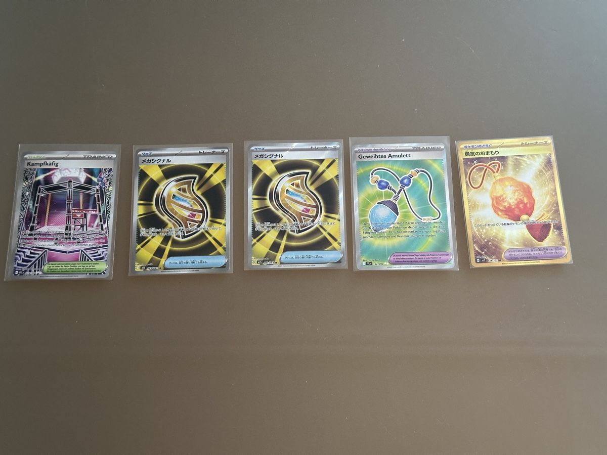 Pokémon Carte collezionabili: Pokémon Trainer Karten 5 Stück – Usato da St. Gallen venduto da Jas_r2t5