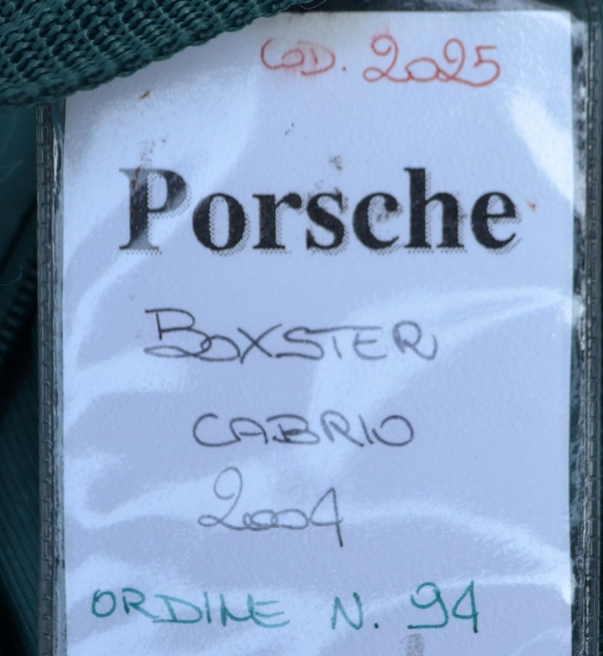 Porsche Accessori per altri veicoli: Porsche Boxster Housse  / Abdeckung – Usato da Collonges venduto da arashee 4