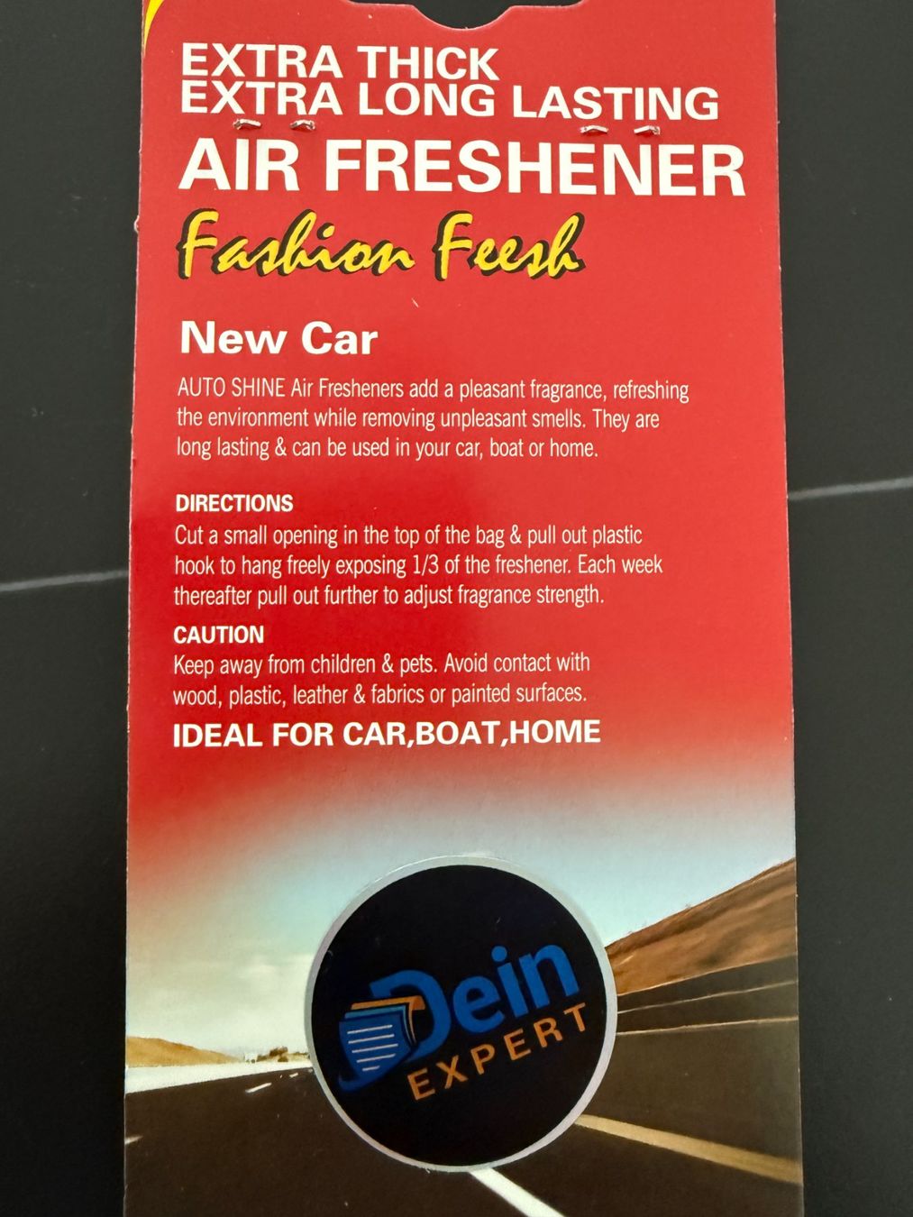 Spray per ambienti: Duftbaum Wunderbaum Herbstblatt Duft New Car Fresh – Nuovo e nell'imballaggio originale da Burg AG venduto da Dein-Expert 1