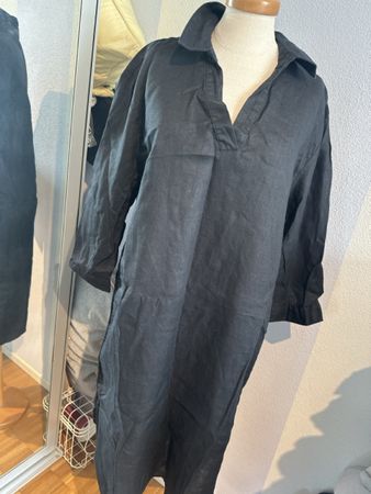 C&A Leinentunika Gr. 36 schwarz