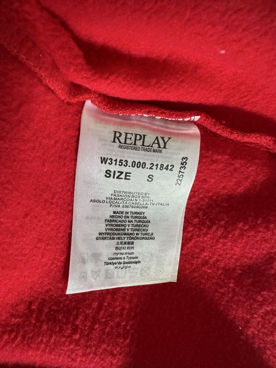 Replay Pullover & Sweatshirts: REPLAY DAMEN PULLOVER-ROT-S-MIT TOLLEN GLITZERSTEINEN-NEU – Neu (gemäss Beschreibung) aus Baar von hasenfrau15 3