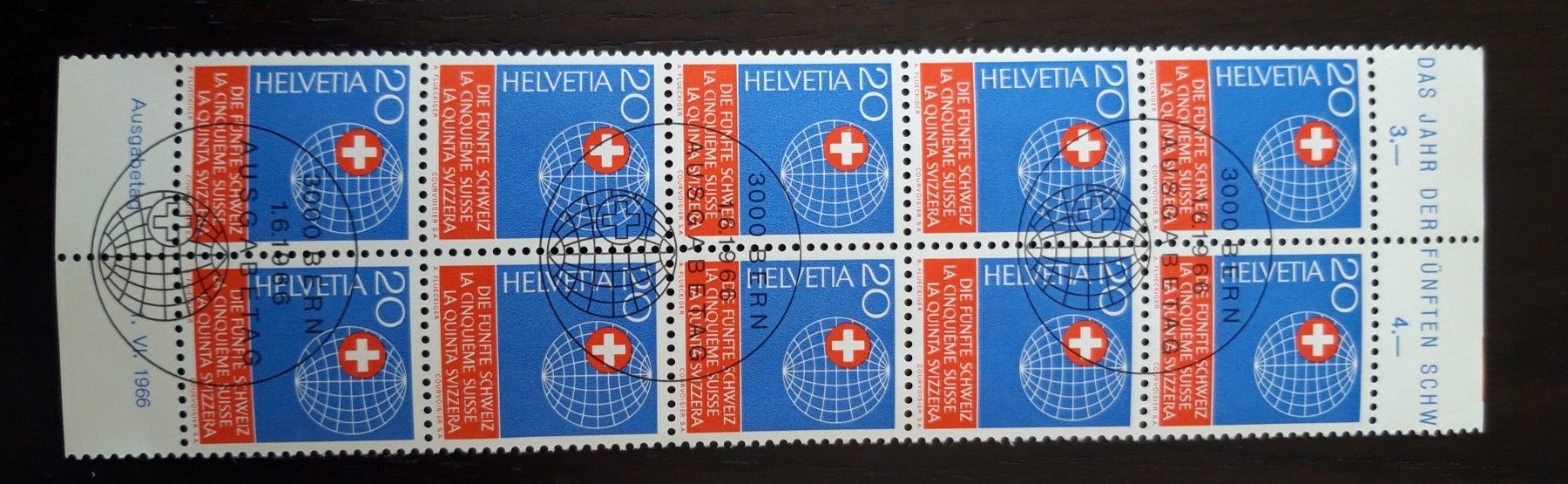 Tutti i francobolli: Block 1966 – Usato da Buus venduto da papillon098