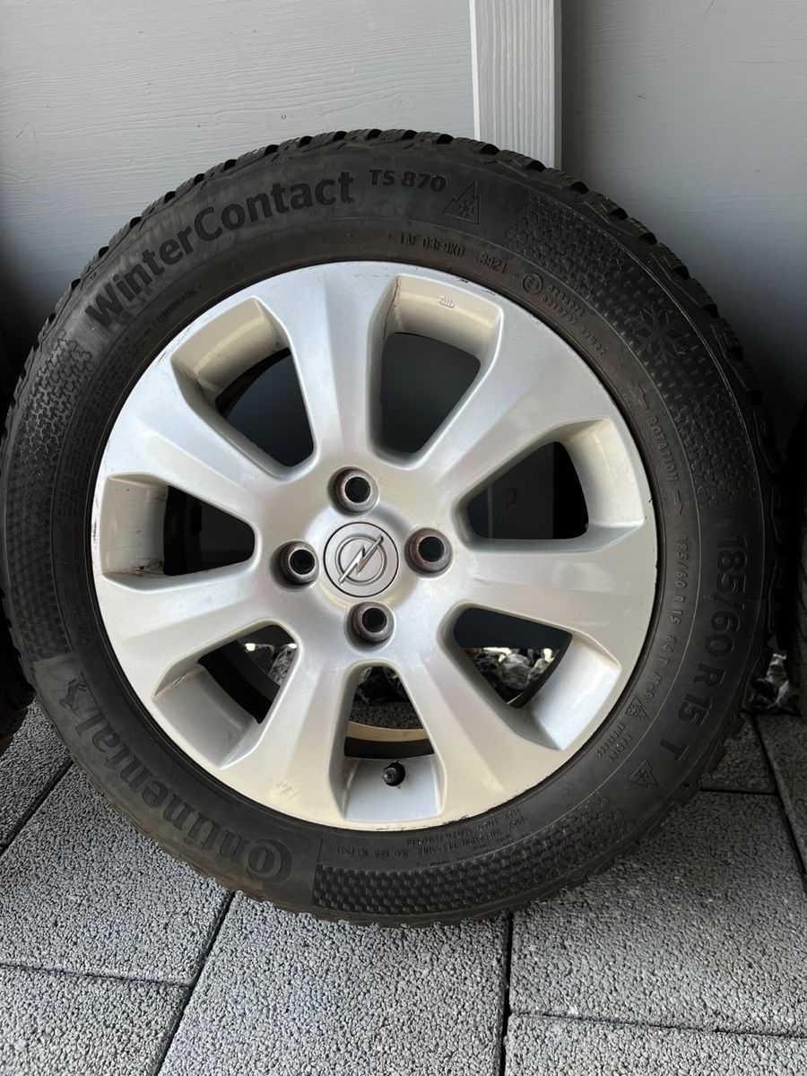 Pneumatici & Ruote complete: Opel Winterräder Continental – Usato da Lenzburg venduto da Lisa5000 1