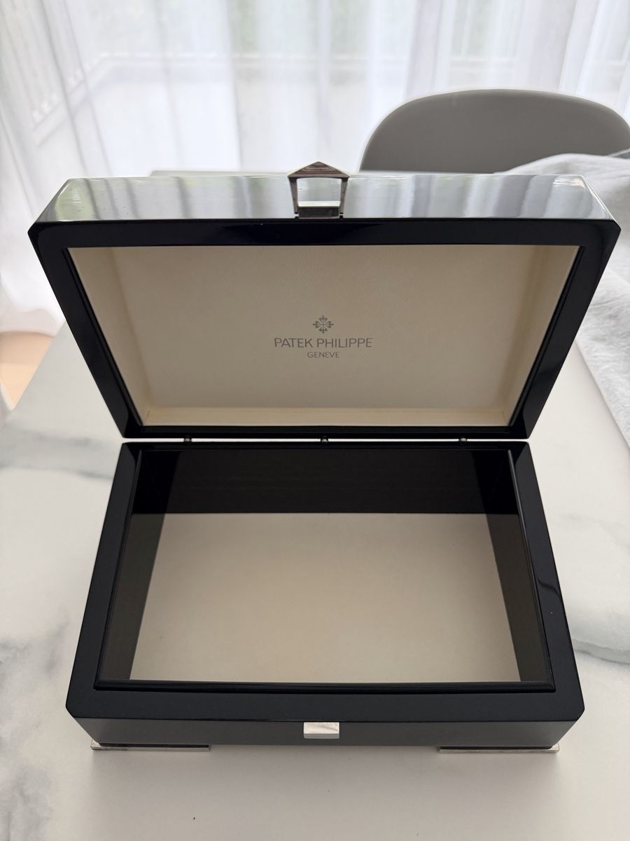 Scatole porta orologi: Patek Philippe Black Lacquer Box - Watch Storage Case – Nuovo (secondo la descrizione) da Geneve venduto da allgood2010 1