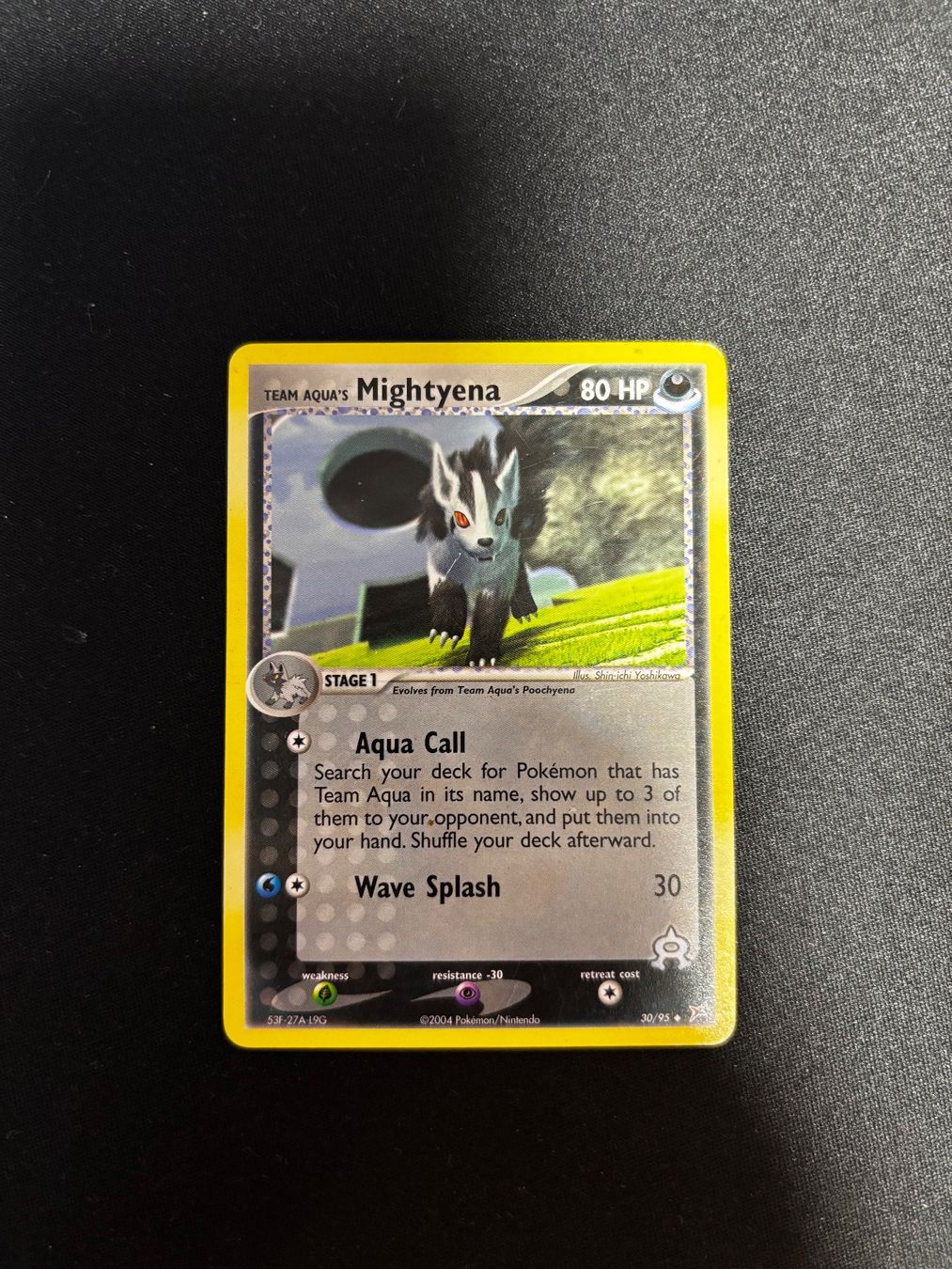 Pokémon Sammelbilder & Trading cards: Pokemon - Mightyena - Ab 1 – Gebraucht aus Grosshöchstetten von senseirocs