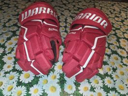 Eishockeyhandschuhe Warrior Alpha LX2 Max rot gebraucht