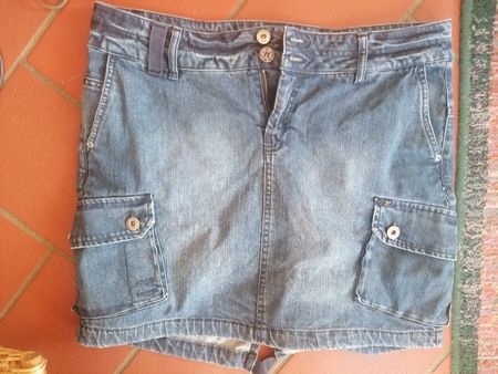 Vero Moda Jeansrock Gr. 42 Cargorock Damenrock Sommerrock