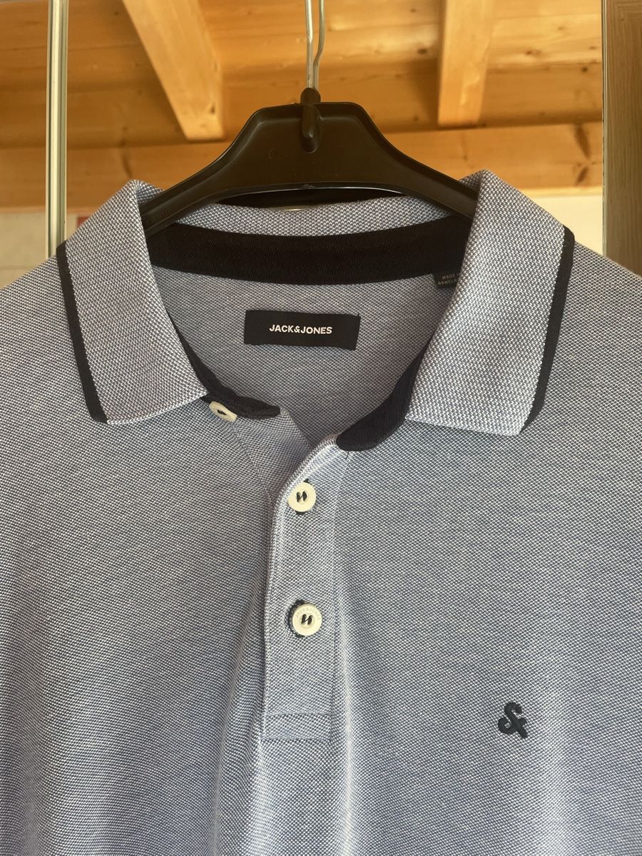 Jack & Jones Polos: Polo Jack&Jones Bleu État de neuf – Neuf (Voir description) à Fully par thg_dcv9