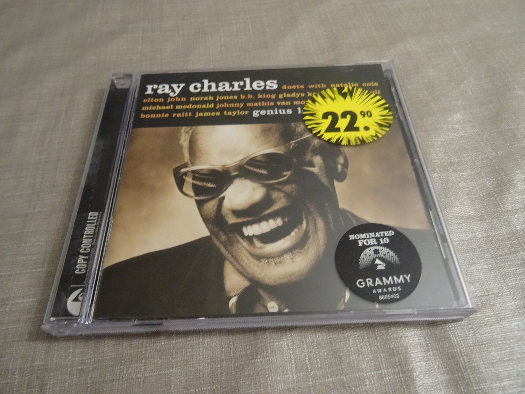 CDs: Ray Charles - Genius Loves Company - CD – Gebraucht aus Olten von Disc-Ausverkauf