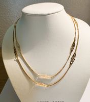Schönes, filigranes Collier 18Karat Gelbgold 90cm
