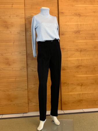 Gestreifte Damen Business Hose