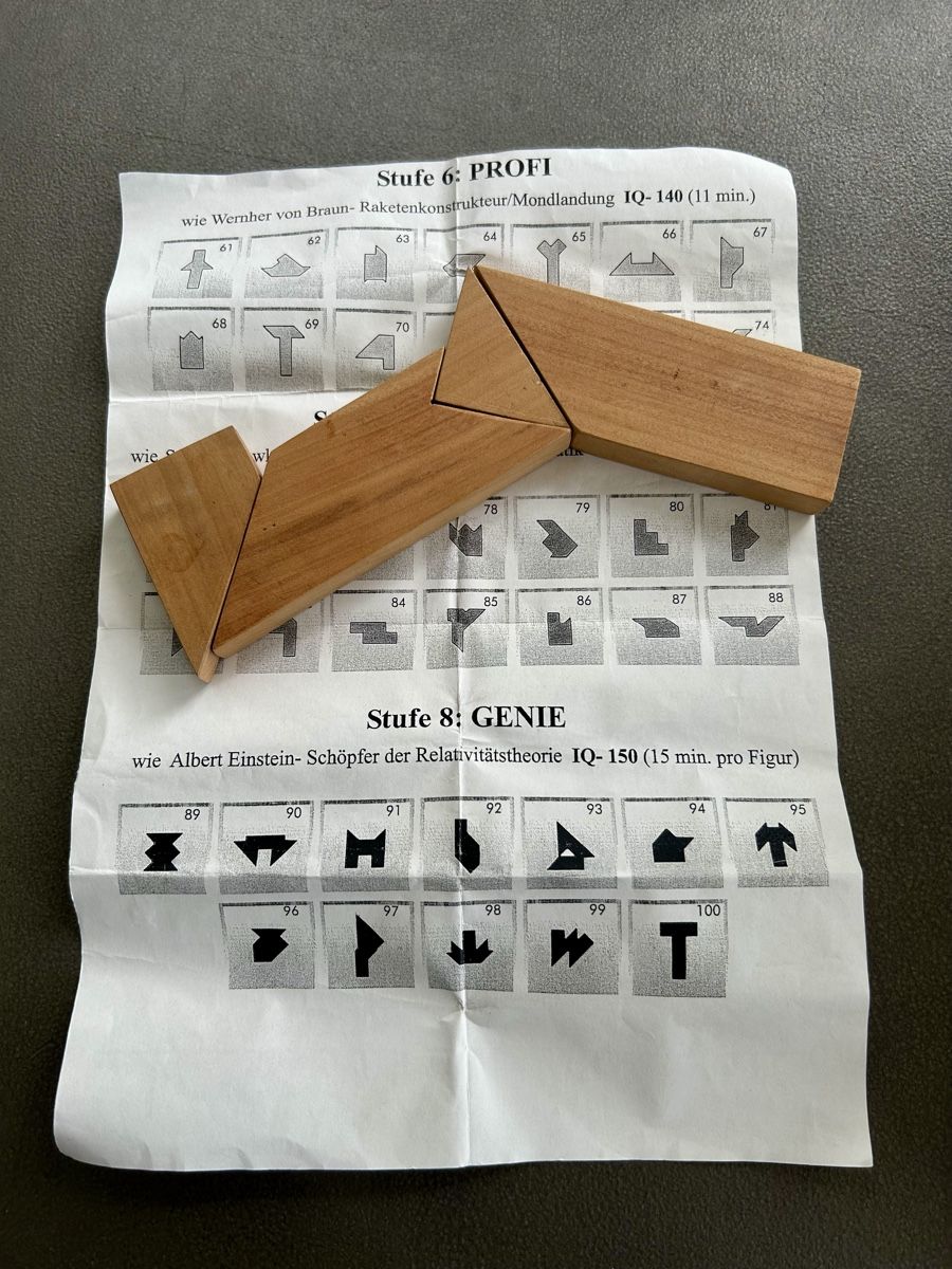 Giocattoli: Geduldspiel Holz T - Puzzle – Usato da St.Gallen venduto da Willisg 2