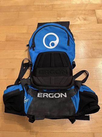 Rucksack Bike/Velo ERGON BE2 Enduro mit Rückenprotektor