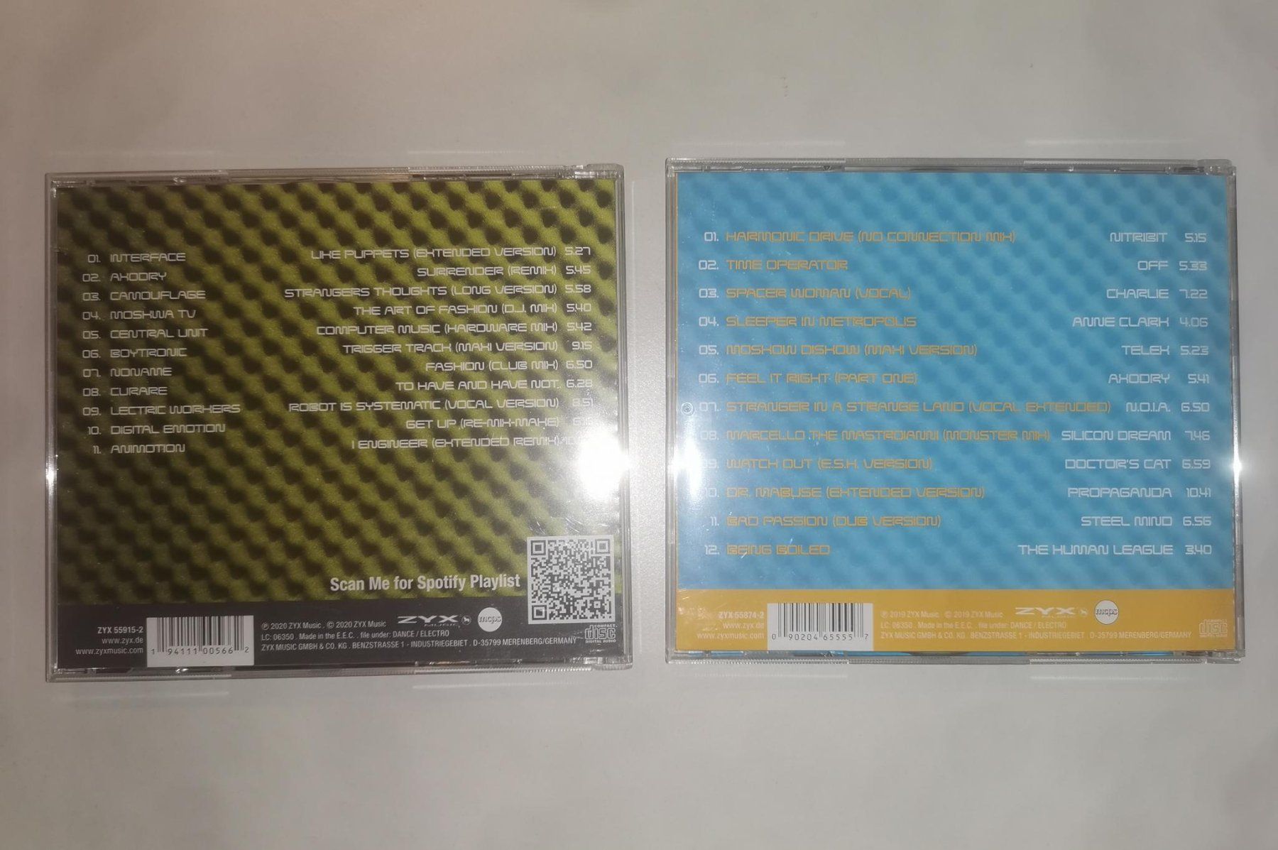 CDs: 2x ZYX 80s Electro CD Compilation – D'occasion à Zürich par grindhouse 1