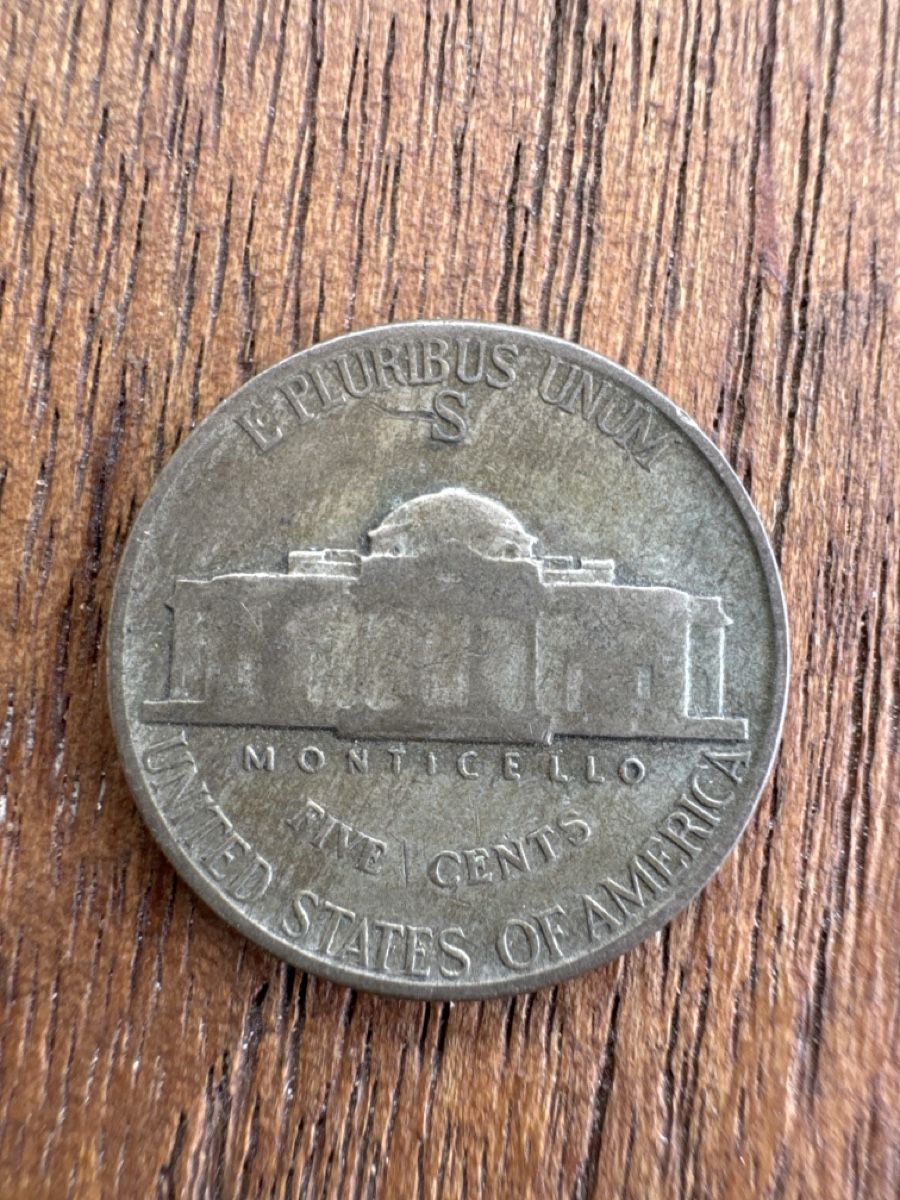 Alle Münzen:  5 Cents USA 1943  – Gebraucht aus Au ZH von Sstl 1