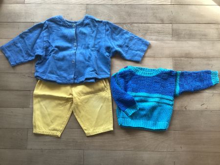Jacke, Pulli, Hose Gr. 74