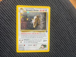 Pokemon Giovanni‘s Persian Holo Gym Challenge