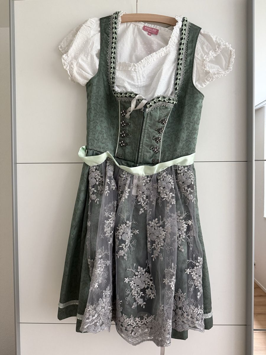 Krüger Kleider: Krüger Dirndl Gr. 38 – Neu (gemäss Beschreibung) aus Hettlingen von chi_69q5