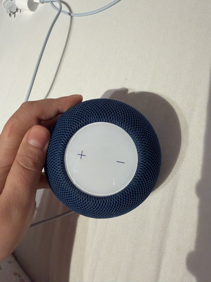 Apple Lautsprecher: Apple Homepod Mini Blau – Neu (gemäss Beschreibung) aus Muttenz von sandrasbubble