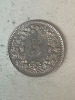 5 Rp. 1959 vz – schöne Patina – Klassiker