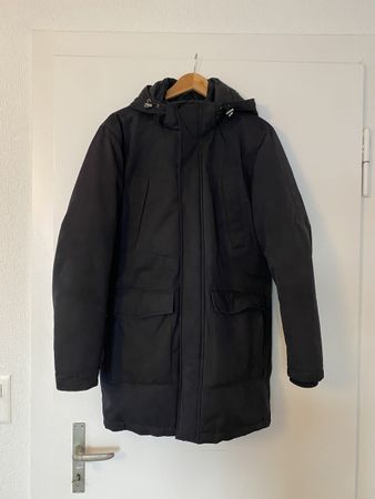 Premium Parka in Schwarz