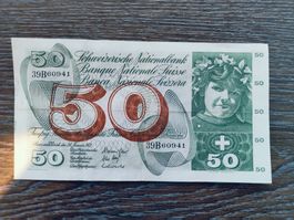 Schweiz 50 Franken 1972 !!!!!!!