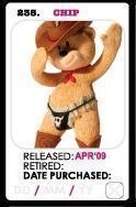 Statuette: Bad Taste Bears n°235 - Chip (Stripper) – Usato da Préverenges venduto da Djfly1 3