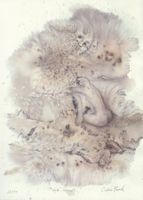 Caline Fauve, 1952 Biel - Lithographie