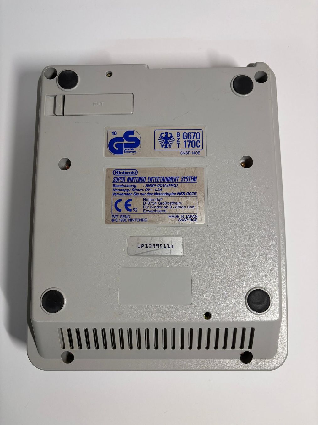 Nintendo Console: SNES - Super Nintendo Konsole – Usato da Allschwil venduto da Bullach 5