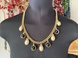 Vintage Halskette Luxus Modeschmuck  