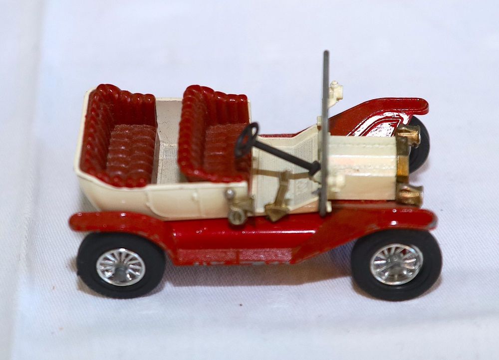  Foto zu 5 LESNEY/MATCHBOX ALTE AUTOS GANZ METALL 