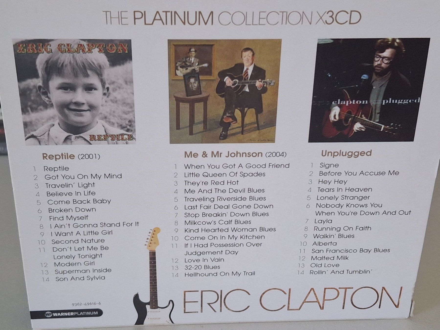 CD: 3CD Eric Clapton -  The Platinum Collection – Usato da Aarberg venduto da Jackup1 1