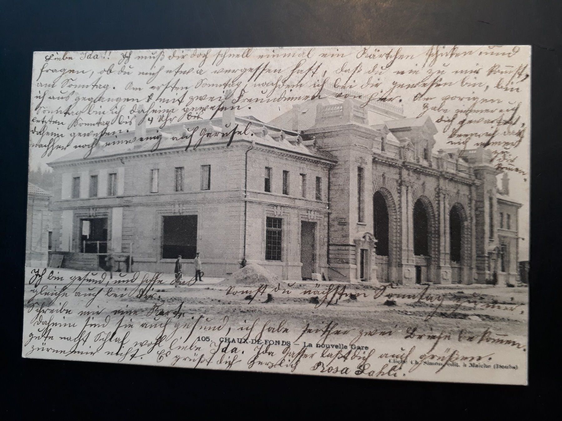 Cartoline postali: AK La Chaux-de-Fonds, 1906 – Usato da Herzogenbuchsee venduto da Herkules9