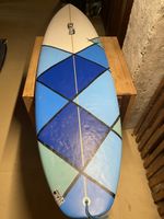 Surfboard 6’10” 50.2L Hardtop inkl. Surfoardbag