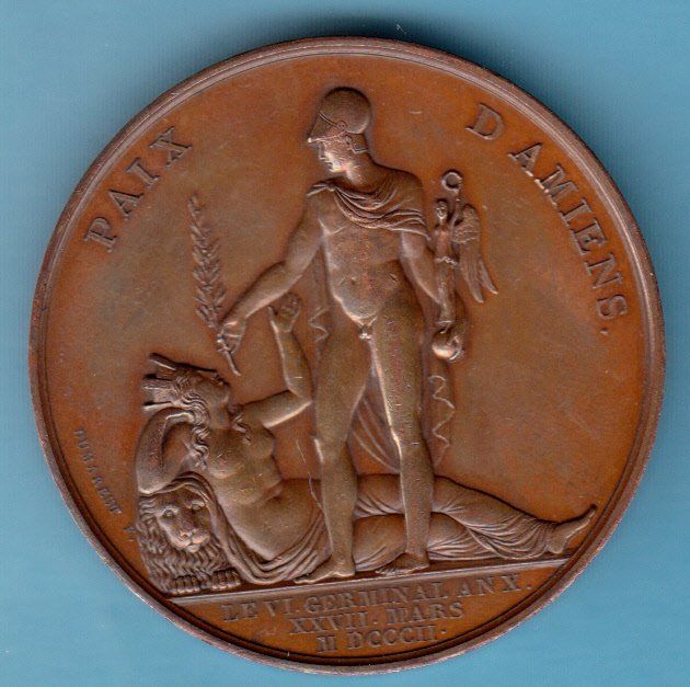 Medaillen: Frankreich -- Napoleon Bonaparte 1802 – Gebraucht aus Gossau SG von Gallus00