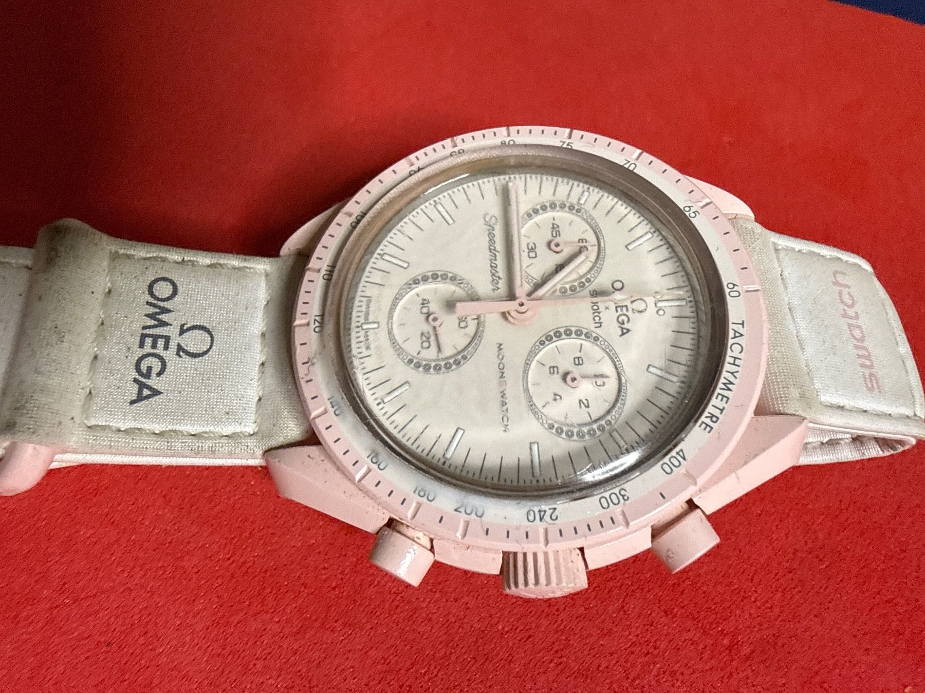 Omega Uhren: Omega Swatch Moonwatch 42 mm – Gebraucht aus Pfeffingen von Allhandelklgwatches 2