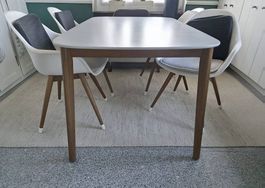 Outdoor Tischgruppe, Tisch mit 3 Stühlen, Gartenmöbel