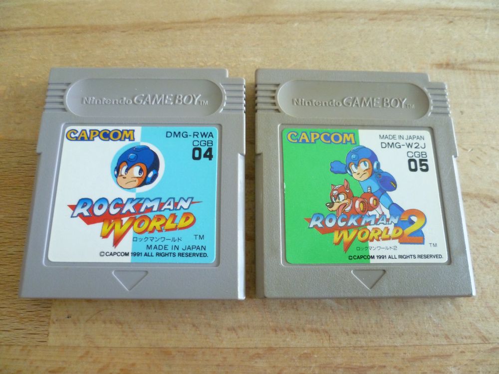 Rockman World + Rockman World 2 (Mega Man) Game Boy Kaufen auf Ricardo