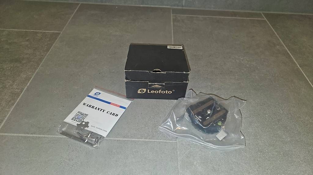 Altri Accessori: Leofoto Quick Release Plate (Schnellwechselplatte) – Usato da Luterbach venduto da akvp17