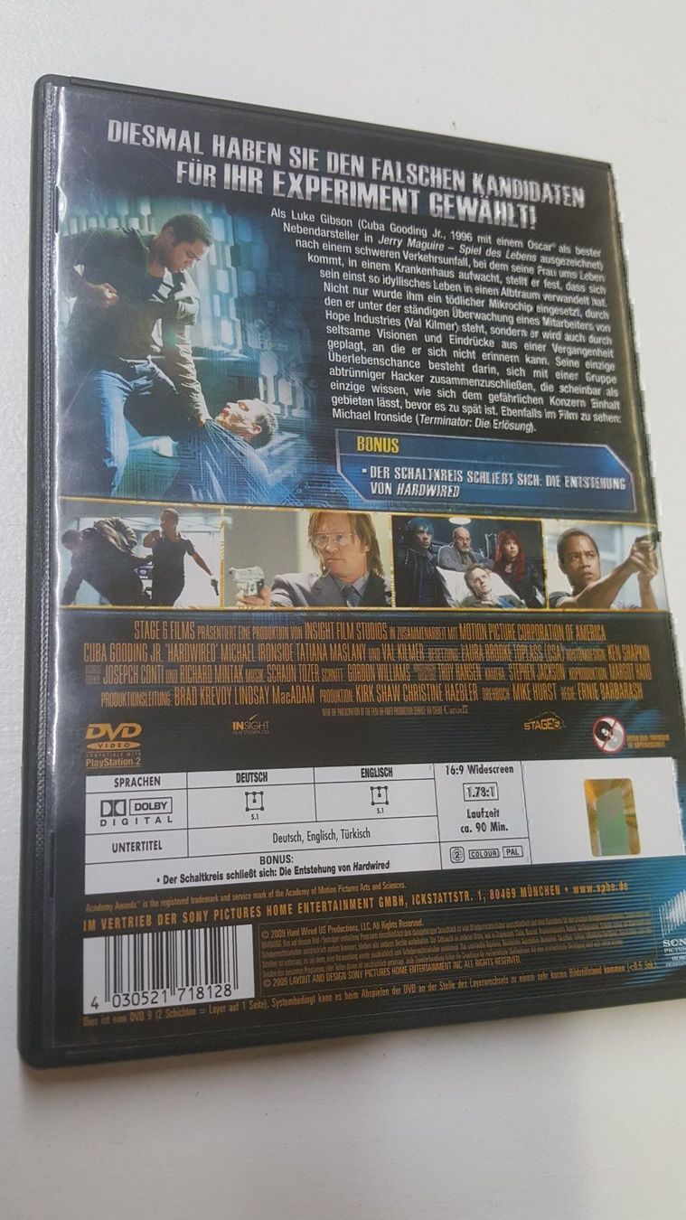 Alle DVDs: DVD Hardwired – Gebraucht aus Dierikon von sanpaplo 1