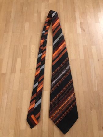 Krawatte Orange 125cm