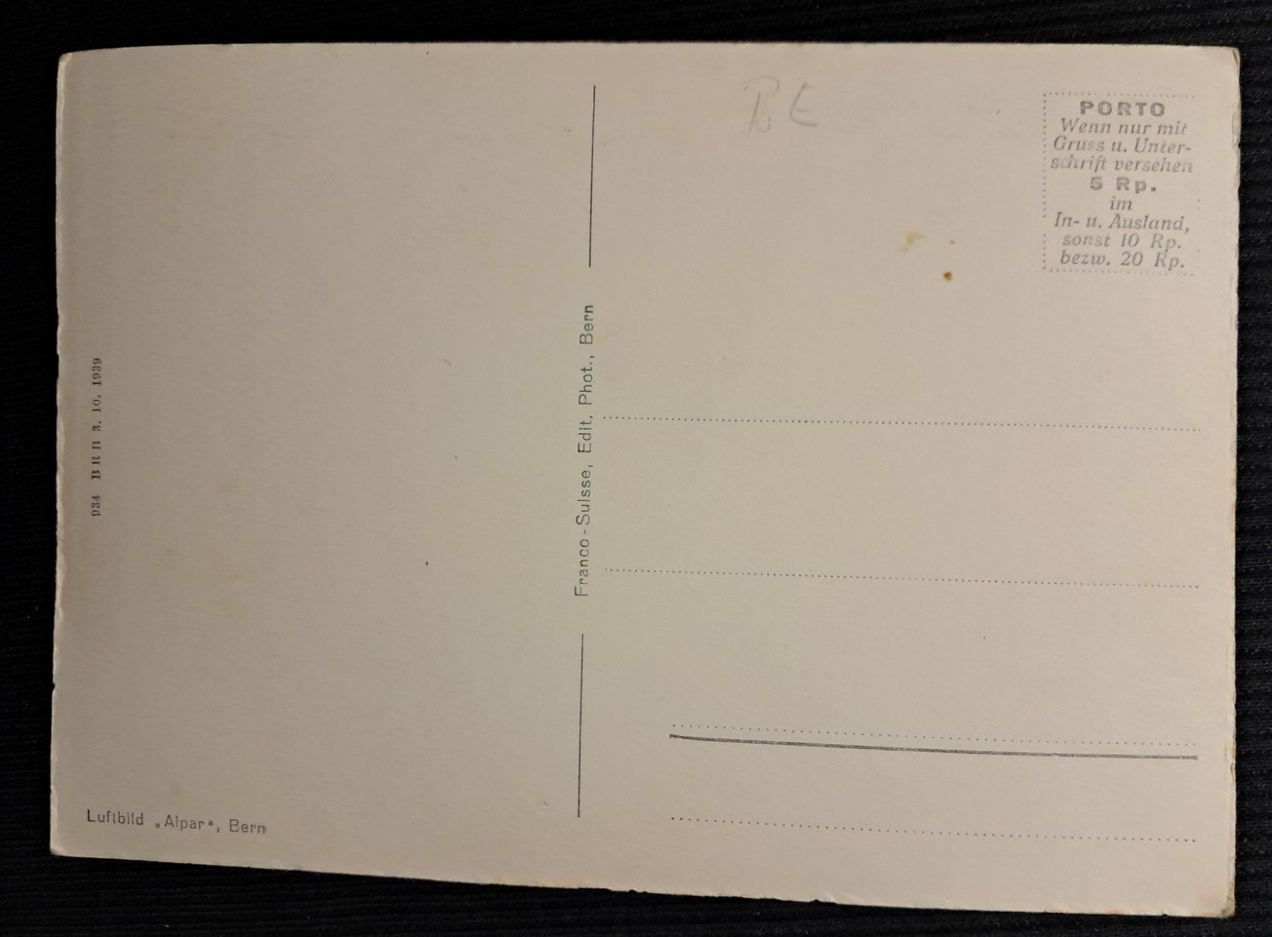 Cartoline postali: ZIMMERWALD - FLIEGERAUFNAHME – Usato da Ponto Valentino venduto da giorgia06 1