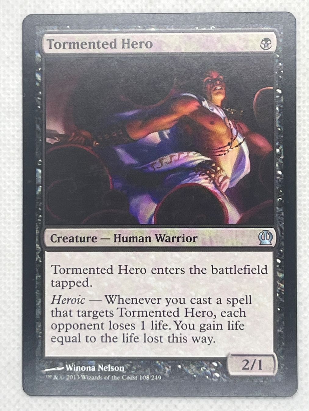Magic The Gathering Carte collezionabili: Magic the Gathering MTG: Tormented Hero - Selten! – Usato da Hinterkappelen venduto da Kim1992