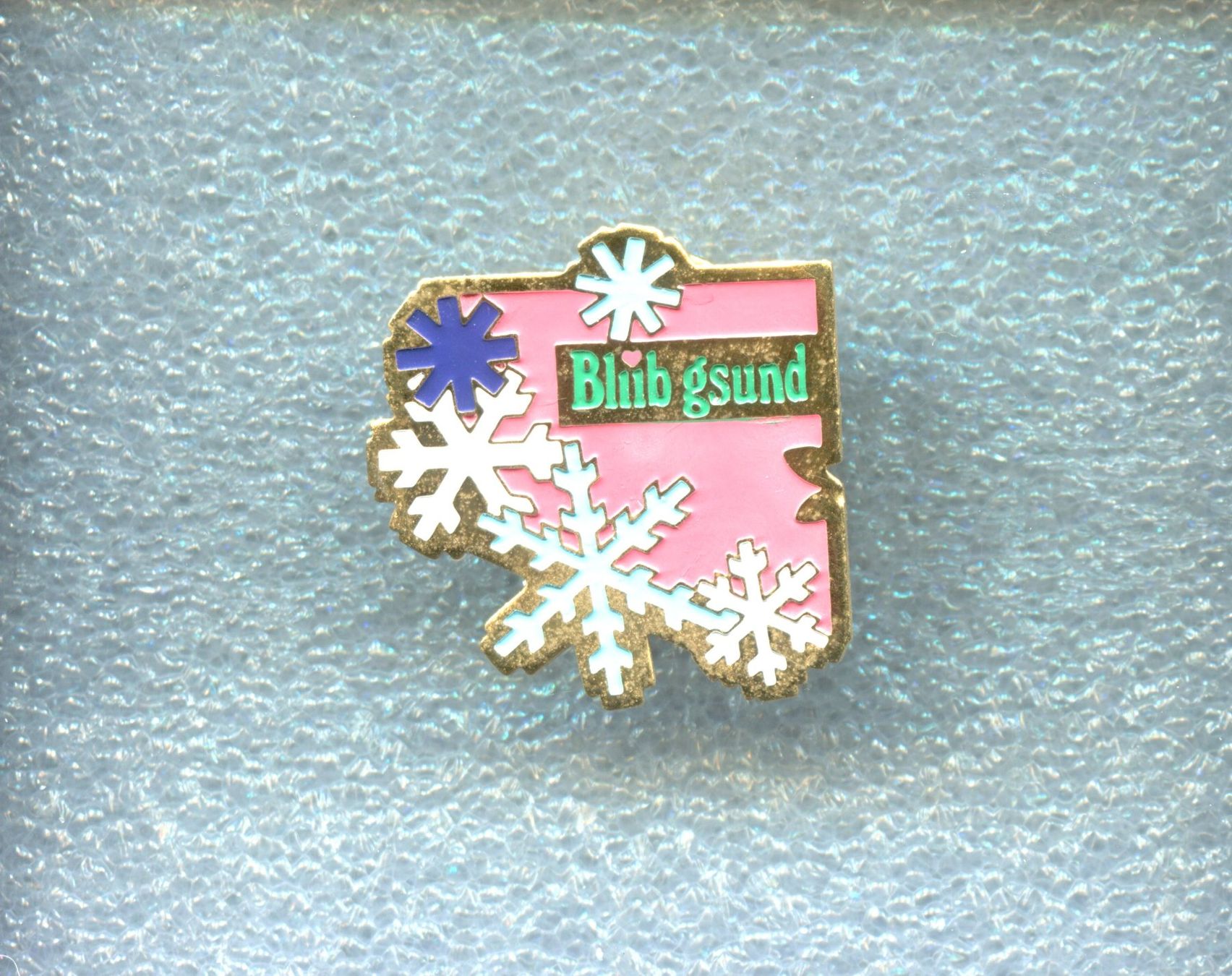 Placchette & Badge: Bliib gsund – Usato da Winterthur venduto da Sammleroase