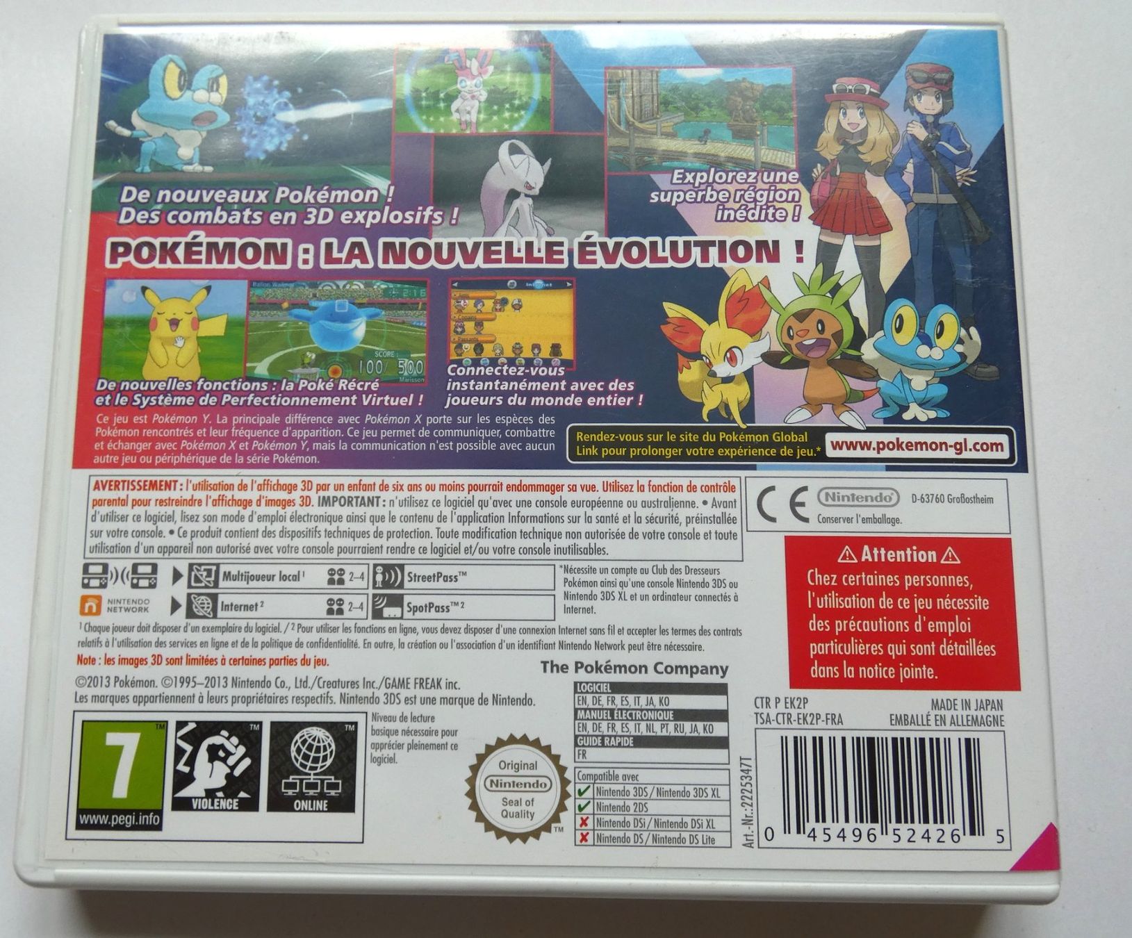 Pokémon Giochi: Nintendo 3DS - POKEMON Y – Usato da La Sarraz venduto da classicworldcoins 1