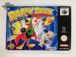 Daffy Duck als Weltraumheld Dodgers / Nintendo 64 N64